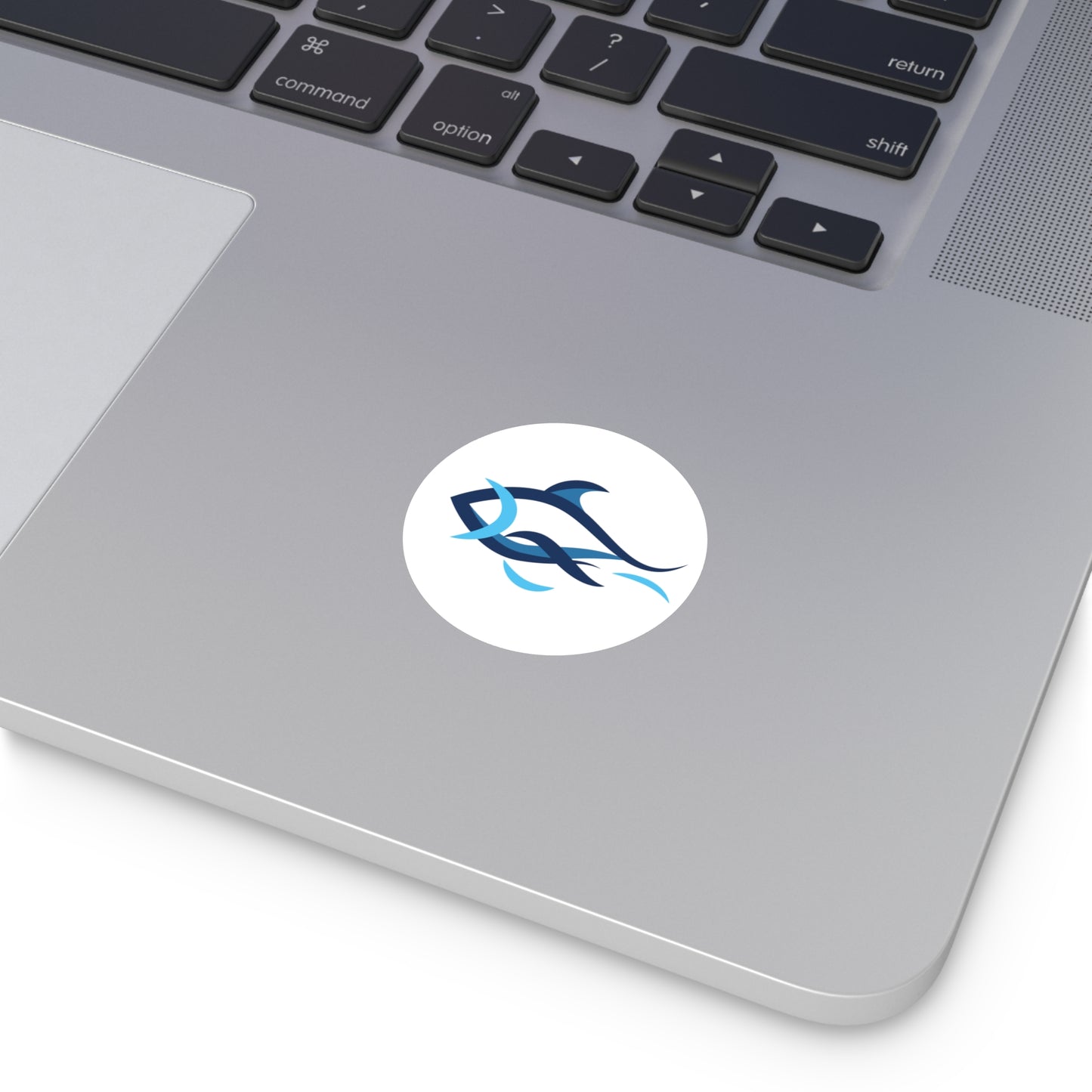 FinQuest Round Sticker